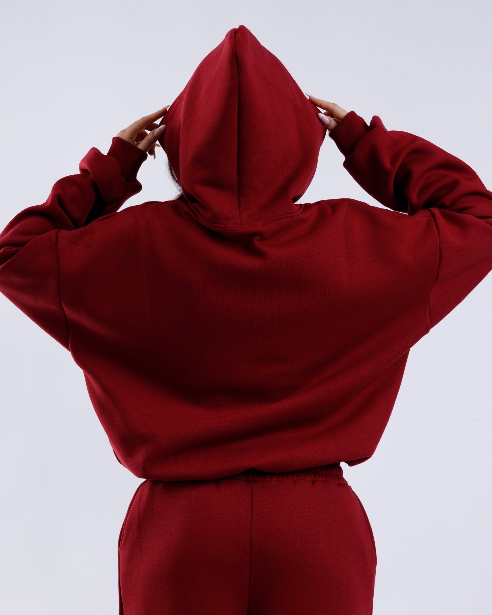 EVERYDAY HOODIE (RED WINE) - lumie