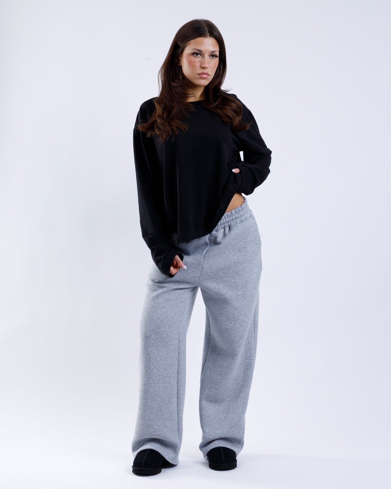 LONGSLEEVE (BLACK) - lumie