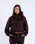 EVERYDAY HOODIE (DARK CHOCOLATE) - lumie